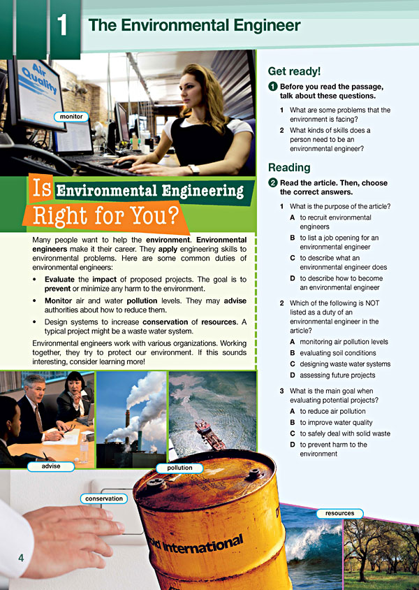 Sample Page 1 - Career Paths: Environmental Engineering
