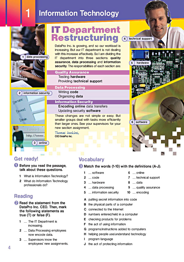 Sample Page 1 - Career Paths: Information Technology