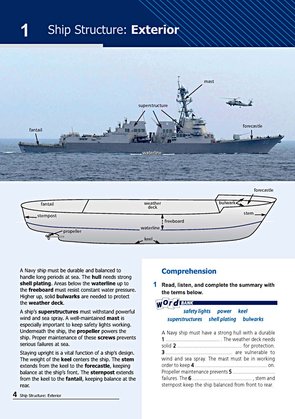 Sample Page 1 - Career Paths: Navy