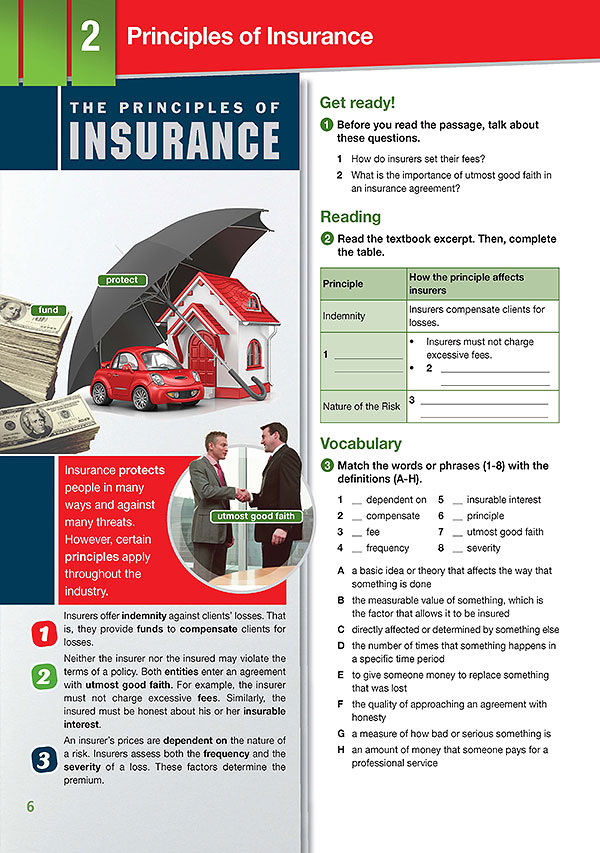 Sample Page 3 - Career Paths: Insurance